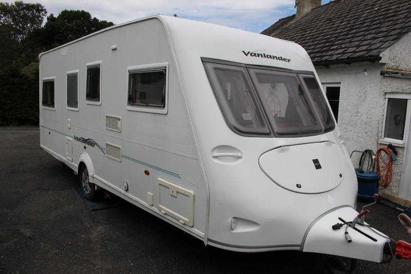 Fleetwood Vanlander 2007 4 Berth Fixed Twin Single Beds Caravan  Motor Movers