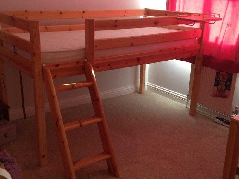 FLEXA childs cabin type bed with mattress