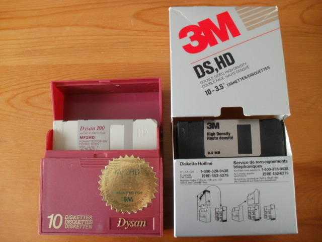 Floppy Disks 3.5quot MF2HD IBM 1.44MB, used but tested as ok