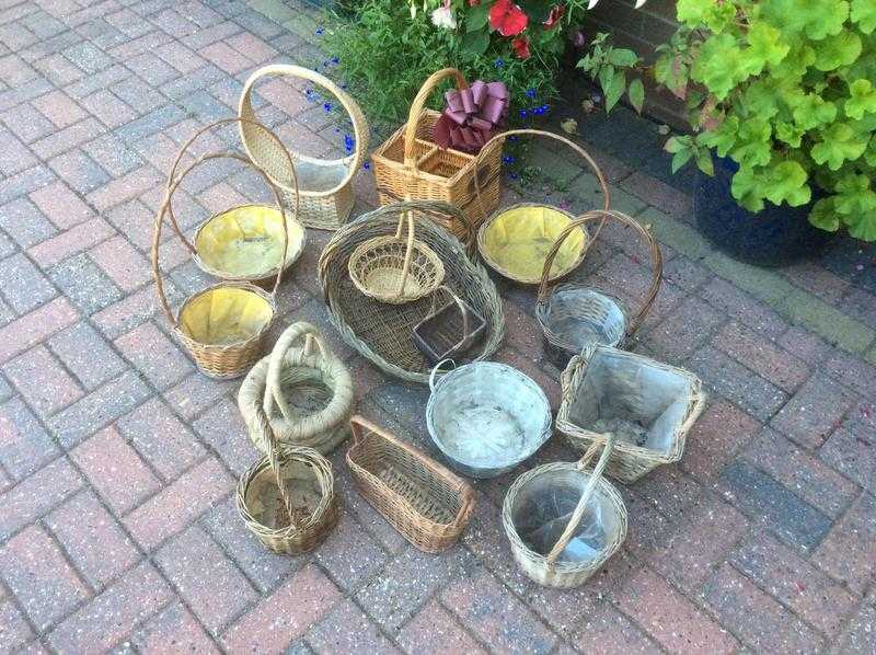 Flower arrangers baskets