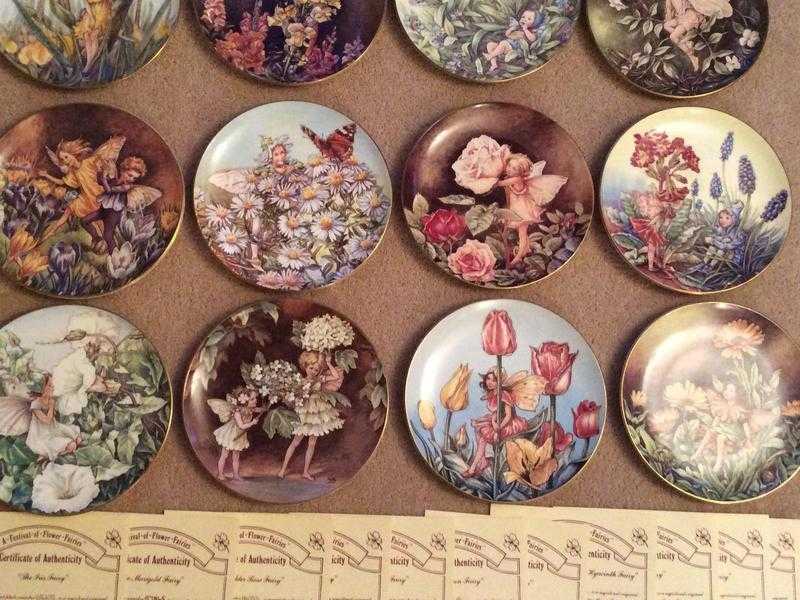 Flower Fairy Twelve Plate Collection -Limited Edition