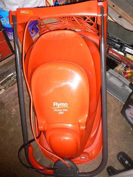 flymo hovermower.