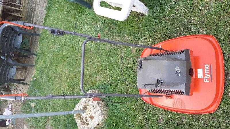 Flymo l470 two stroke petrol hover mower