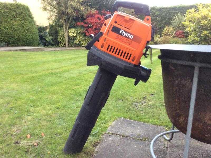 Flymo petrol 2 stroke garden vac