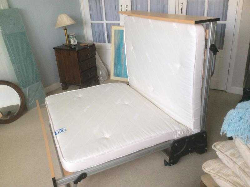 Fold up double bed