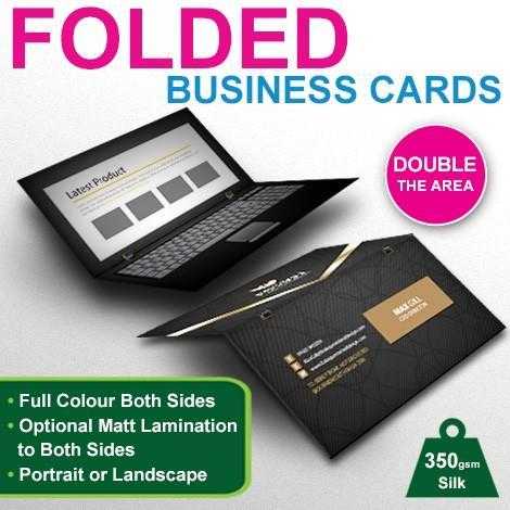 Folded Business Cards Printing