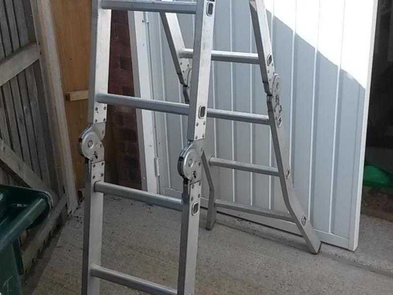 Folding Aluminium Ladder by ABRU