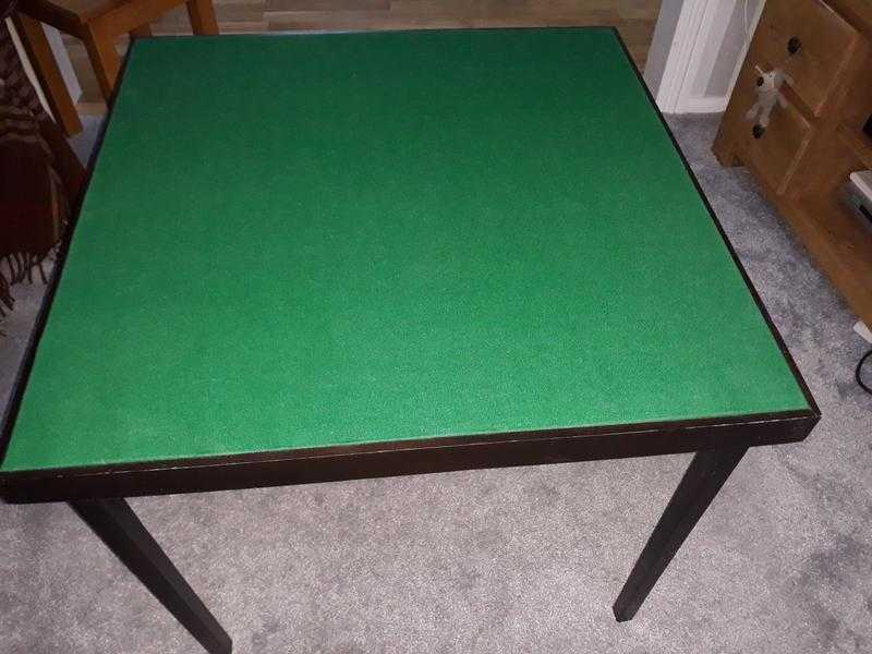 Folding Card Table