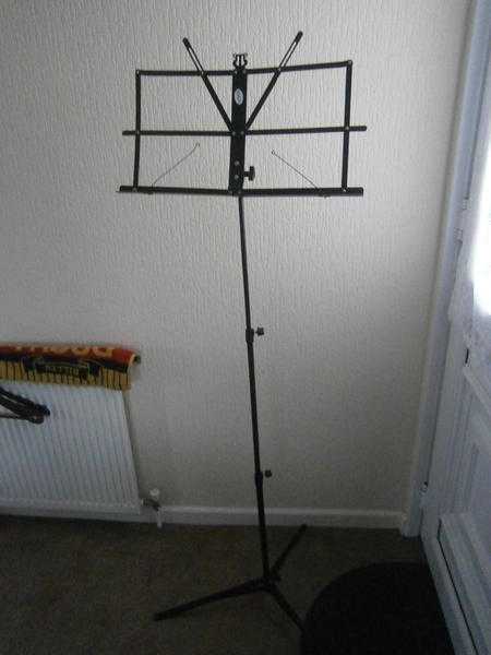 Folding Collapsible Music Stand, Music Holder, Music Rest with Bag