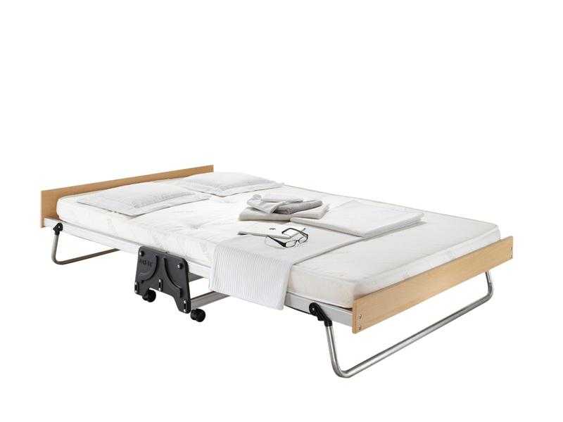 Folding Jay-be small double bed with memory foam mattress