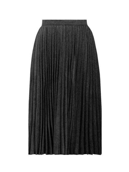 For Black Pleated Midi Skirt Call Us , Manchester