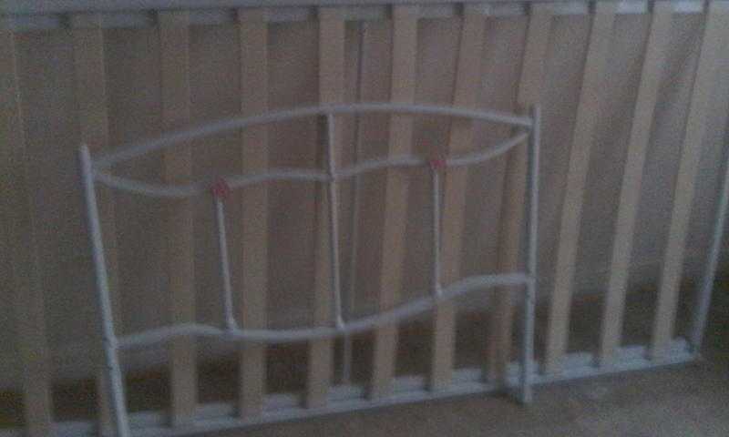 for quick sale children039s white single bed frame excellent condition