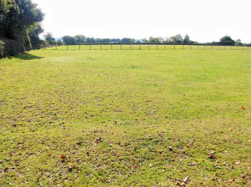 FOR SALE 3 acres well maintained equestrian land near Petworth with private access to country road