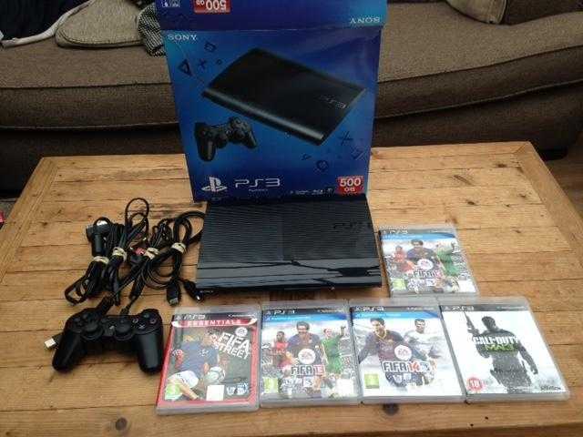 FOR SALE PS3 SUPER SLIM 500G