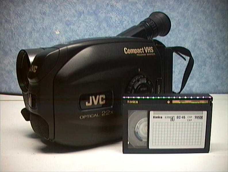 For Sale Retro Analogue VHS Video Camera (Camcorder) with Accessories