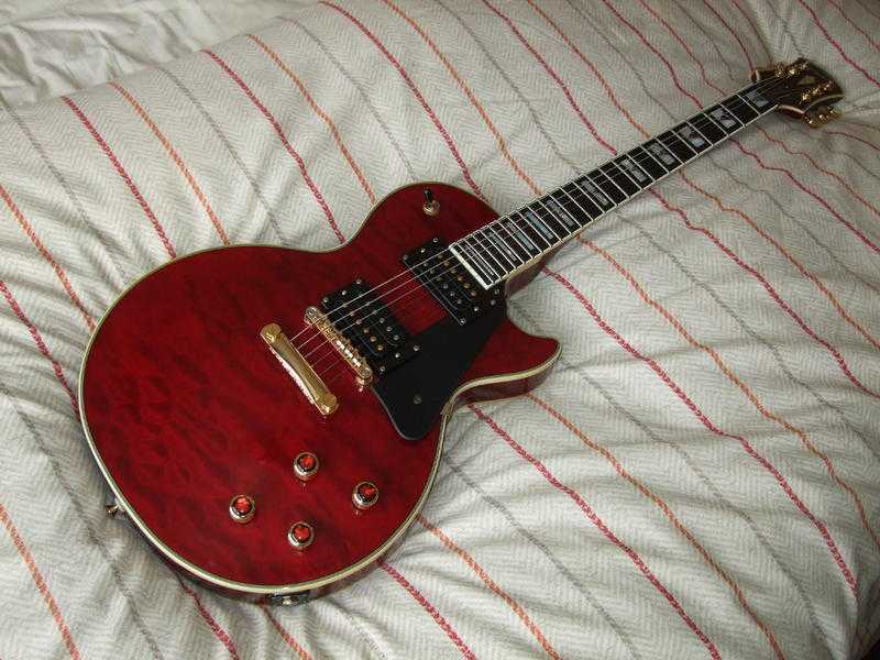 for sale,epiphone les paul prophecy custom plus....GX