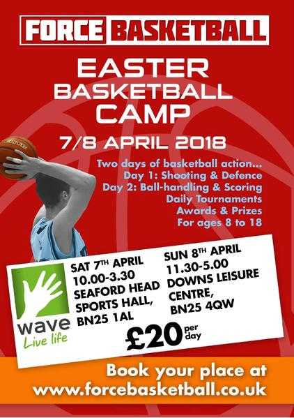 Force Basketball Easter Camp Days