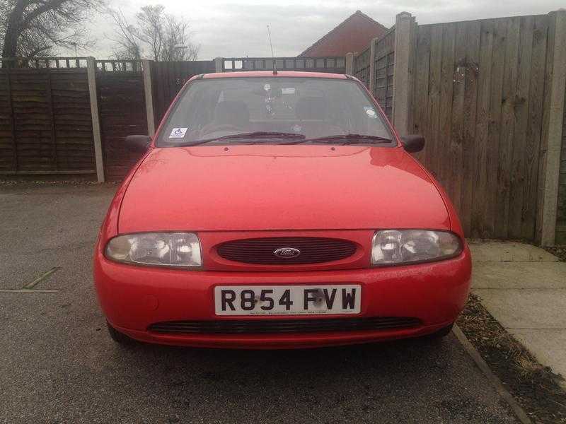 Ford Fiesta LX, AUTOMATIC,1998, MOT Failure