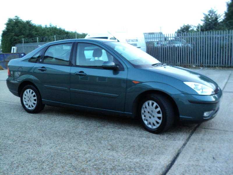 FORD FOCUS 1.8 GHIA SALOON, 02, ONLY 62K, FSH, NEW MOT, GOOD CONDITION THROUGHOUT