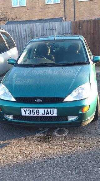 Ford Focus 2001 1.8 manual Green