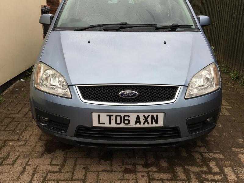 Ford Focus C-Max 2006 1.6 Petrol Zetec 16v 5 Speed Manual Tonic Blue 12 Months MOT