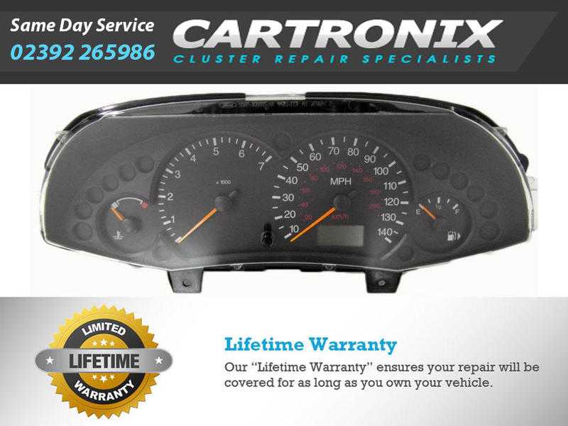 FORD FOCUS INSTRUMENT CLUSTER  SPEEDO REPAIR 2000- 2004