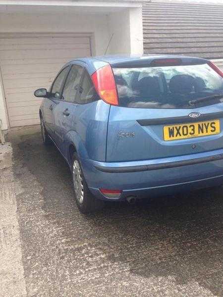 FORD FOCUS LX, BLUE, 2003