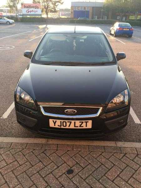 Ford Focus Zetec 1.6  2007 Black 5 Door Hatchback