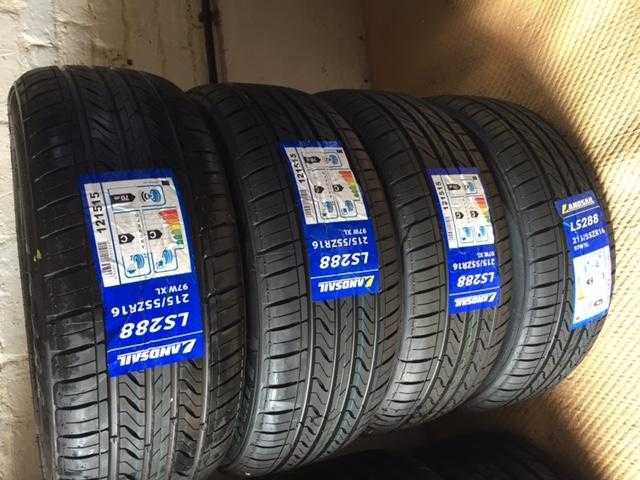 Ford Galaxy 215 55 16 XL landsail tyres extra load brand new in Coventry