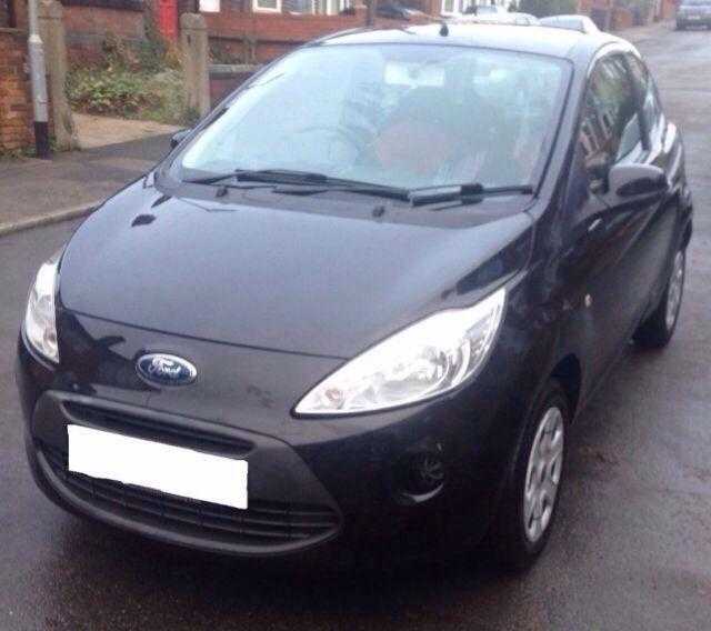 Ford Ka 1.3 Style Plus Manual 2009 Panther Black Very Cheap Insurance amp Road Tax Serviced New Tyres