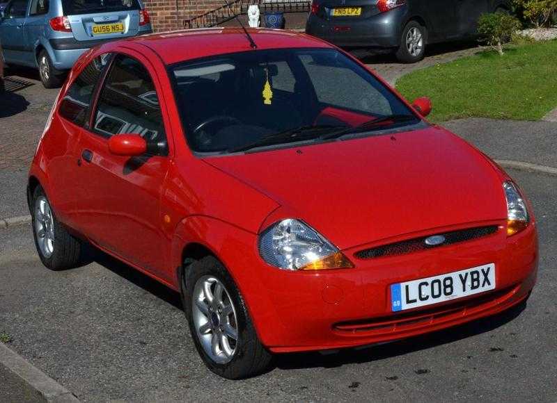 FORD KA ZETEC CLIMATE, RED, 2008