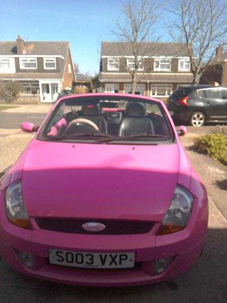 Ford StreetKa 1.6i Luxury 2dr Convertible PINK