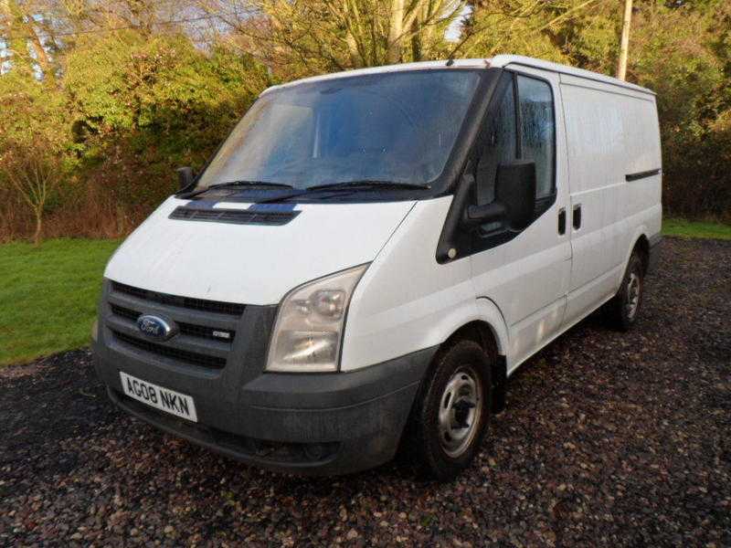 FORD TRANSIT 2.0 TD 2008 SWB MOT JAN 119K MILES