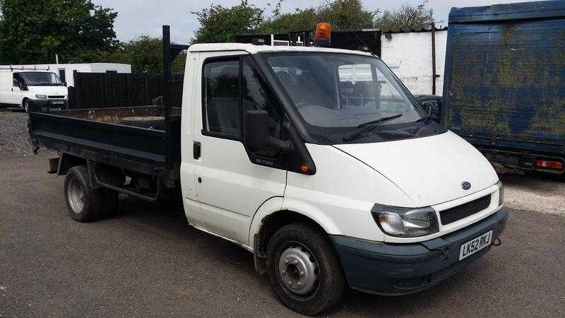 Ford Transit 2.4 DIESEL DUAL CAB TIPPER.