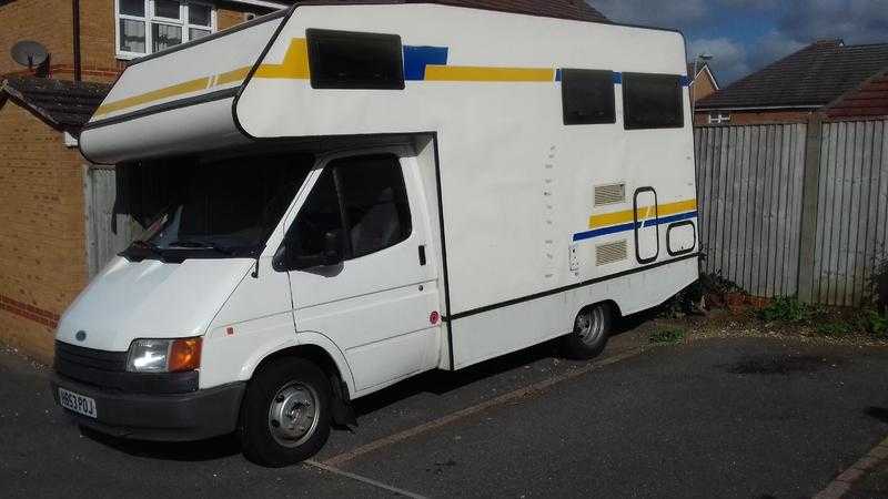 Ford transit 4 berth motorhome.