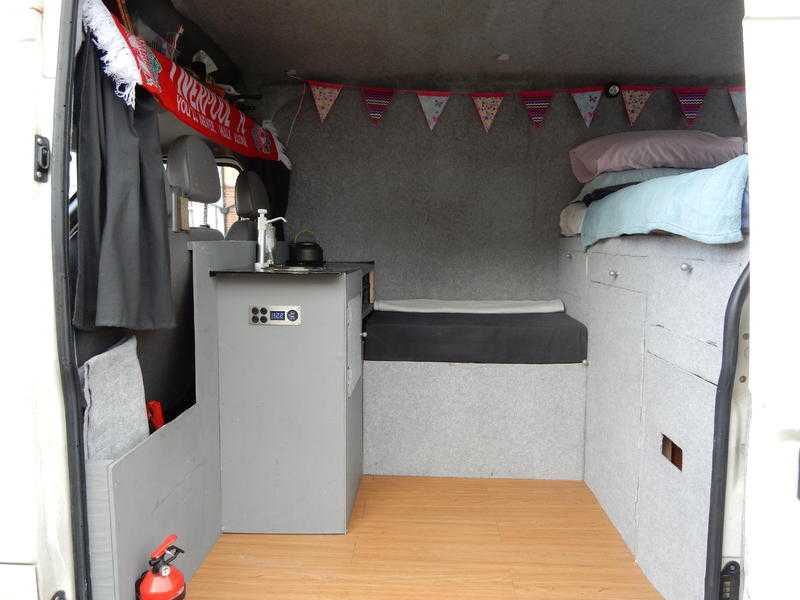 Ford Transit Converted Campervan Ready To Go Everything included for van life, great stealth campervan