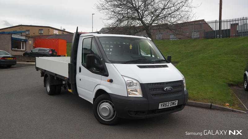 Ford Transit Dropside 350 EF LWB Diesel RWD TDCI 100PS  White -  BARGAIN