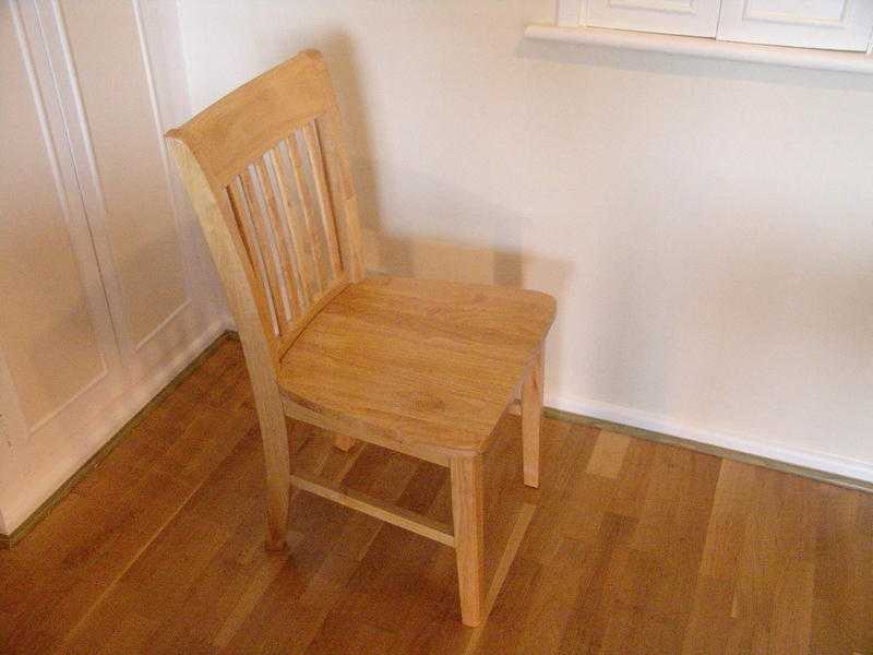 Four Dining room chairs.