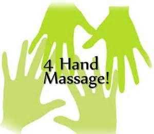 four handed massage