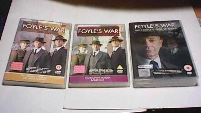 FOYLE039S WAR COMPLETE SERIES 1 amp 2 - 8 x DVD039S