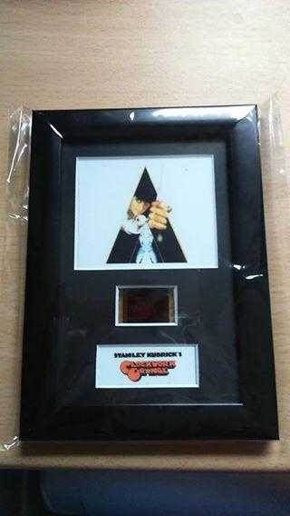 Framed and Mounted 35mm Film Cells Display - A Clockwork Orange 7quot x 5quot