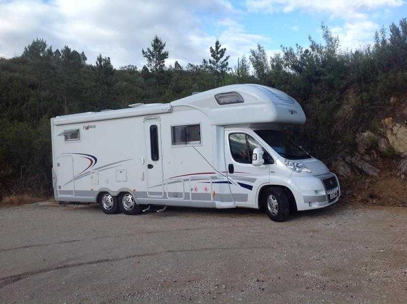 Frankia 840bd luxury class motorhome