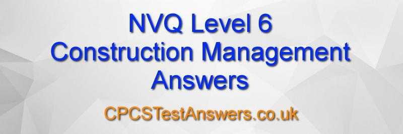 FREE CSCS Black Card - NVQ ANSWERS