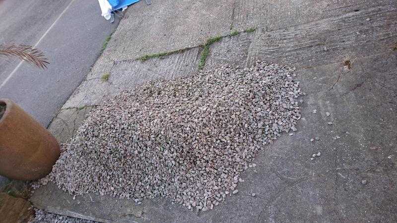 FREE - Decorative stone for driveway or path or use as base layer