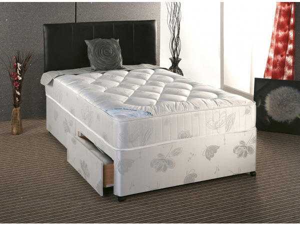 Free Delivery Brand New Double Divan Base  11.5 Inch Supper Orthopaedic Mattress