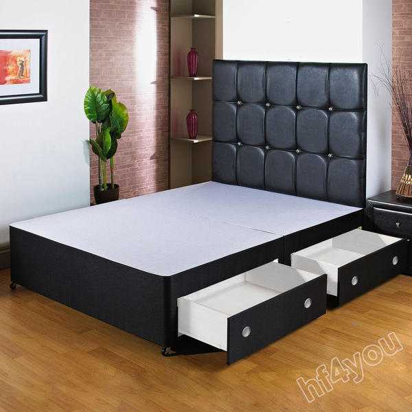 Free Delivery Brand New Double Divan Base Only 49