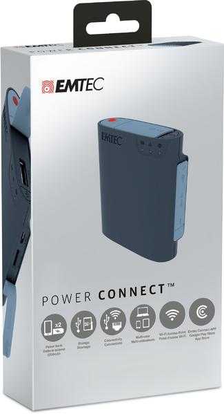 FREE Emtec U600 Power Bank with WiFi Sharing (Worth 50)