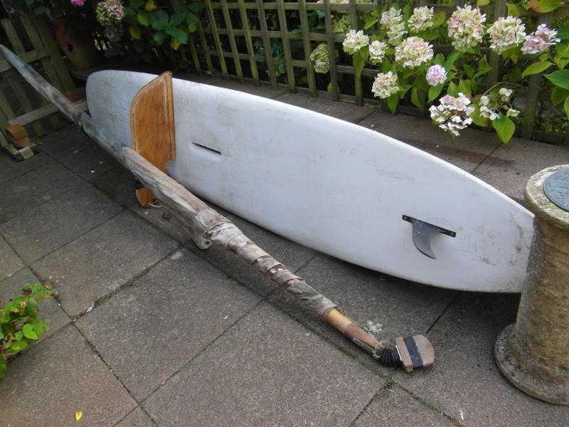 FREE for Collector 1977 12039 windsurfer Board with15039 mast. Paddleboard Dutch make. Been in storage