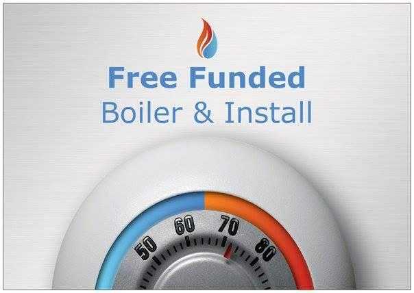 Free government funded boiler and install