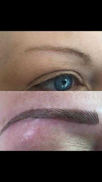 FREE hairstroke eyebrow tattoo micropigmentation